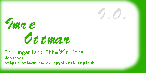 imre ottmar business card